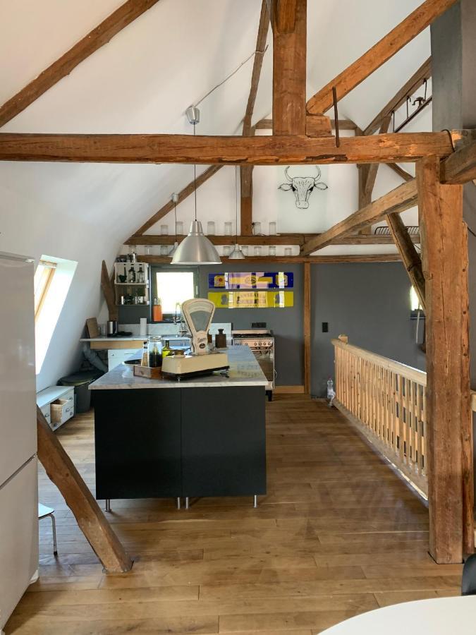 Design Appartment With Big Terrace Halsenbach Exterior foto